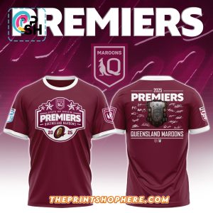 Premiers Queensland Maroons 2025 Champions Shirt