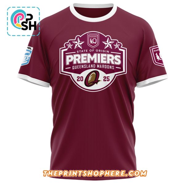 Premiers Queensland Maroons 2025 Champions Shirt