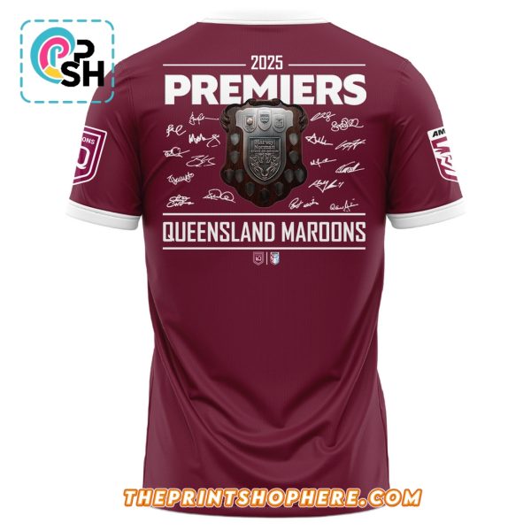 Premiers Queensland Maroons 2025 Champions Shirt