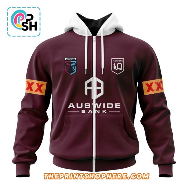 Queensland Maroons 2025 State Of Origin Hoodie
