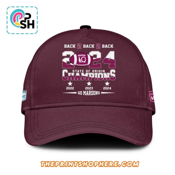 Queensland Maroons State Of Origin 2025 Champions Hoodie And Pants