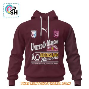 Queensland Maroons State Of Origin Champions Hoodie 2025