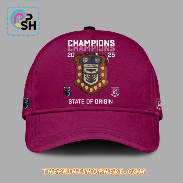 Queensland Maroons State Of Origin Champions Hoodie And Pants