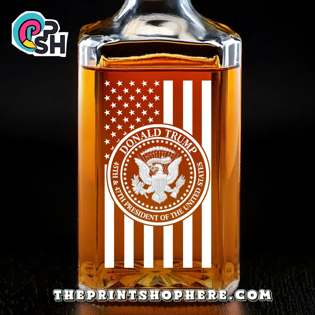 Raise A Glass To The Republic Patriotic Pride Whiskey Bottle Raise A Glass To The Republic Patriotic Pride Whiskey Bottle