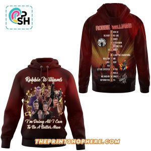 Robbie Williams Limited Edition Signatures Shirt