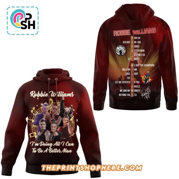 Robbie Williams Limited Edition Signatures Shirt