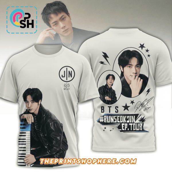 RUN SEOKJIN EP. Tour BTS 2025 Hoodie