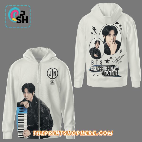 RUN SEOKJIN EP. Tour BTS 2025 Hoodie