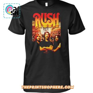 Rush Canadian Rock Band Limited Edition T-Shirt