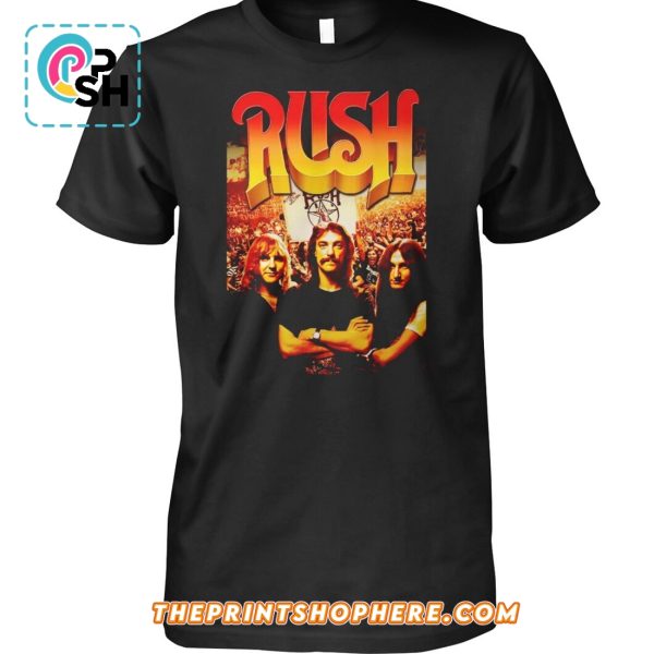 Rush Canadian Rock Band Limited Edition T-Shirt