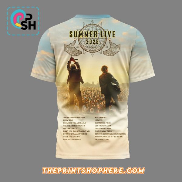 Simple Minds Summer Live 2025 Shirt