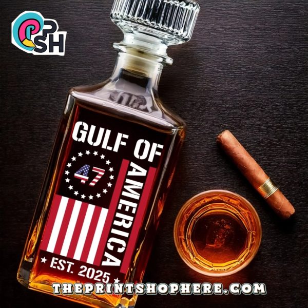 Sippin’ Freedom One Wave At A Time Whiskey Decanter