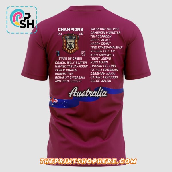 State Of Origin Champions Queensland Maroons Hoodie