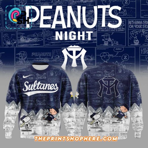 Sultanes de Monterrey 75 Aniversario de Peanuts Hoodie