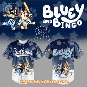 Sultanes de Monterrey Bluey and Bingo Jersey