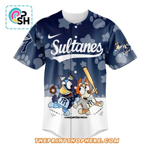 Sultanes de Monterrey Bluey and Bingo Jersey