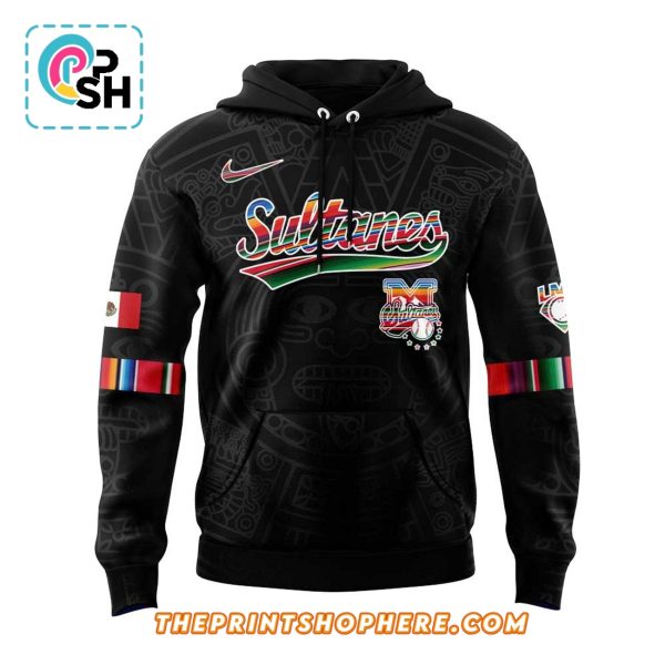 Sultanes de Monterrey Mexican Heritage Black Hoodie