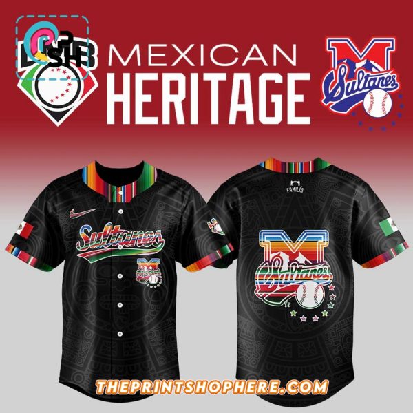 Sultanes de Monterrey Mexican Heritage Black Jersey
