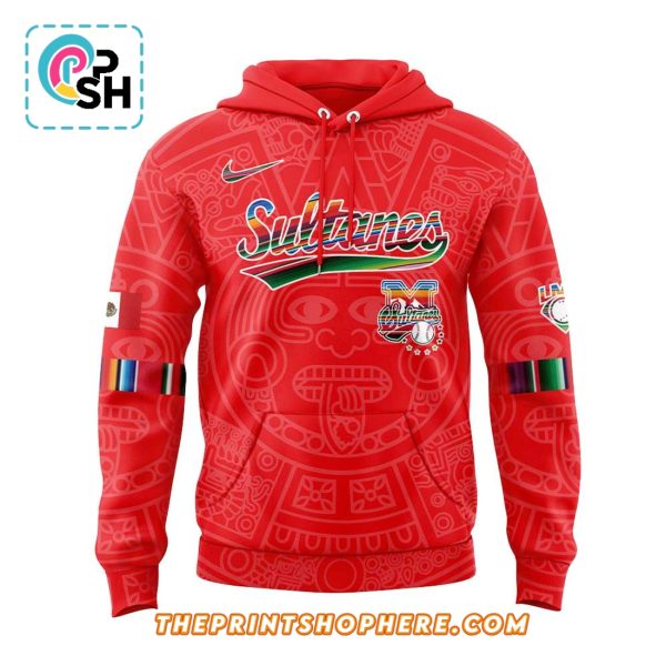 Sultanes de Monterrey Mexican Heritage Red Hoodie