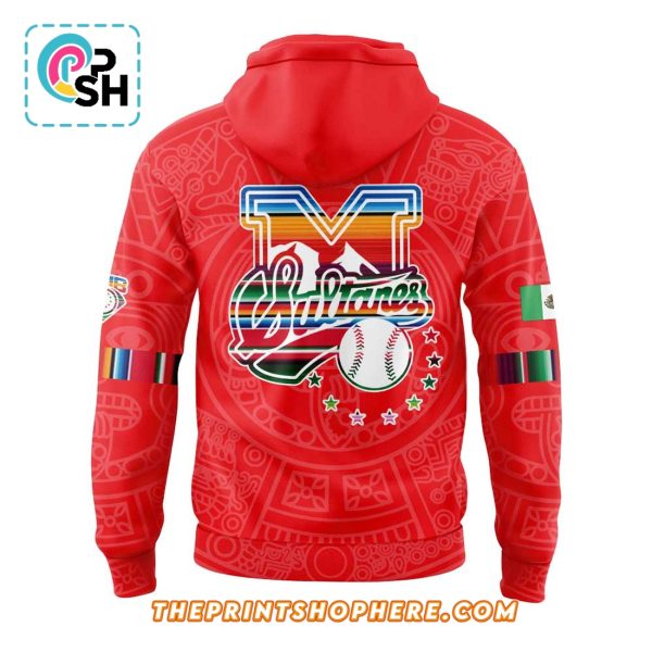 Sultanes de Monterrey Mexican Heritage Red Hoodie