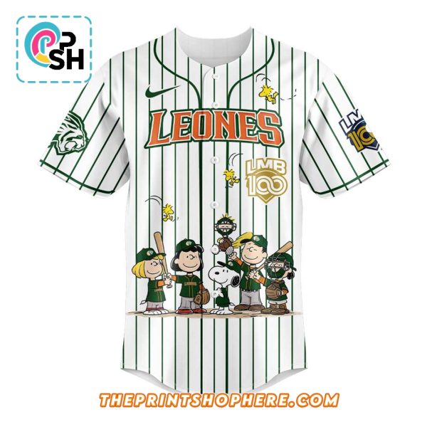Sultanes de Monterrey x 100 Años De Historia Peanuts Jersey