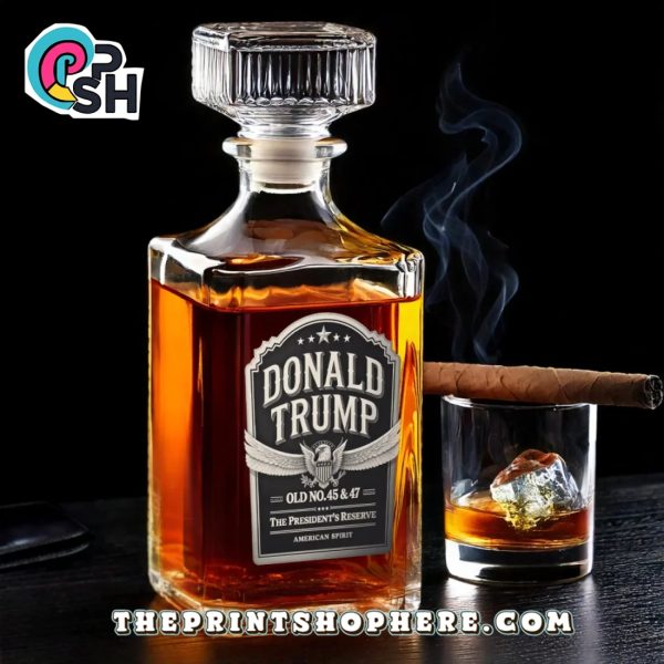 The President’s Reserve, American Spirit Whiskey Bottle