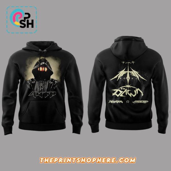 The Weeknd After Hours Tour Black Hoodie 2025