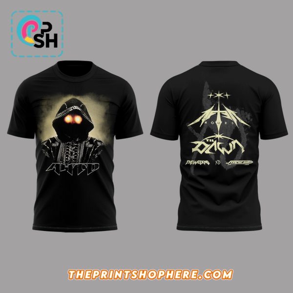 The Weeknd After Hours Tour Black Hoodie 2025