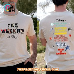 The Weeknd Tour 2025 Hurry Up Tomorrow Signatures Shirt