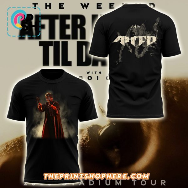 The Weeknd Tour 2025 Limited Edition Hoodie Black