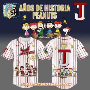 Toros de Tijuana x 100 Años De Historia Peanuts Jersey