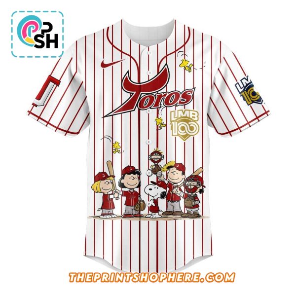 Toros de Tijuana x 100 Años De Historia Peanuts Jersey