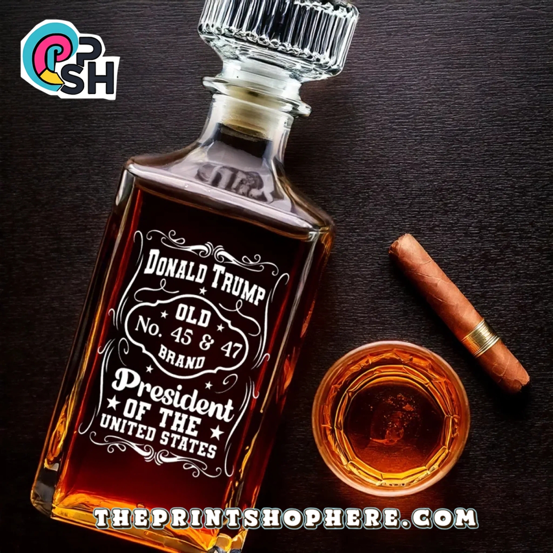 True Grit, Zero Compromise Whiskey Bottle True Grit, Zero Compromise Whiskey Bottle