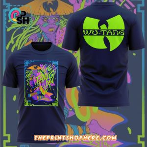 Wu Tang 2025 Concert Poster For Chicago Navy Shirt