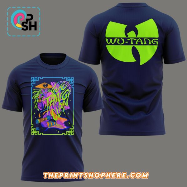 Wu Tang 2025 Concert Poster For Chicago Navy Shirt