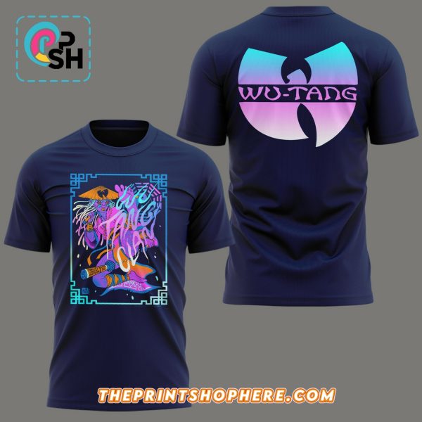 Wu Tang Concert Poster For Denver Navy Shirt