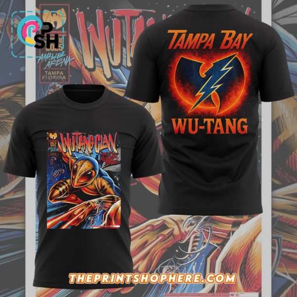 Wu-Tang x Tampa Bay Lightning Black Hoodie 2025