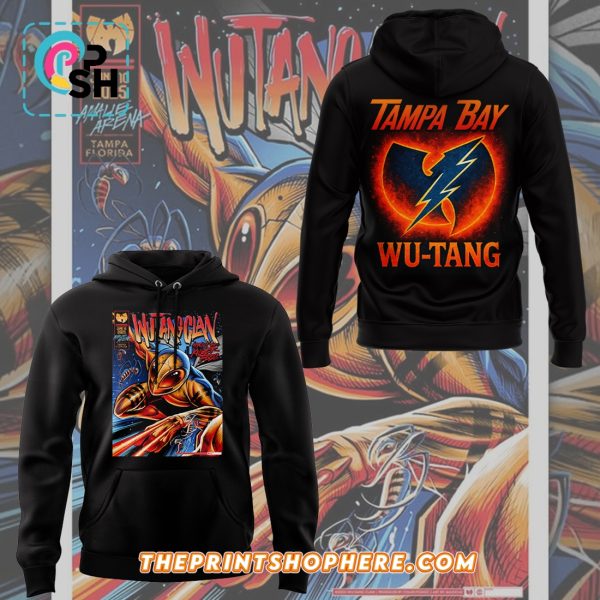 Wu-Tang x Tampa Bay Lightning Black Hoodie And Pants