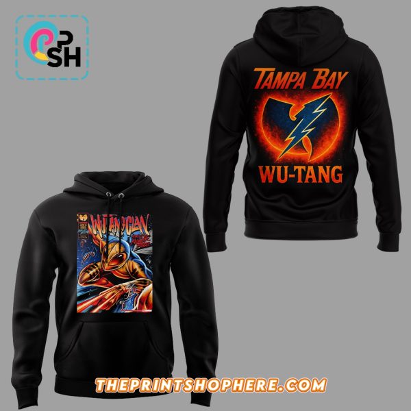 Wu-Tang x Tampa Bay Lightning Black Hoodie And Pants