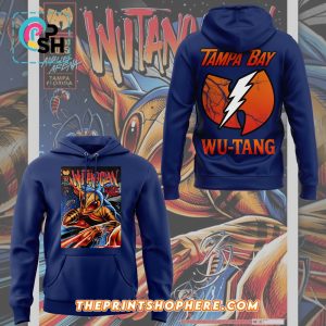 Wu-Tang x Tampa Bay Lightning Blue Hoodie 2025