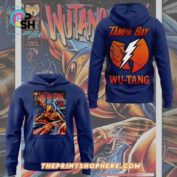 Wu-Tang x Tampa Bay Lightning Blue Hoodie 2025