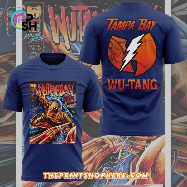 Wu-Tang x Tampa Bay Lightning Blue Hoodie 2025