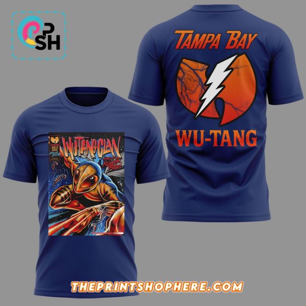 Wu-Tang x Tampa Bay Lightning Blue Hoodie 2025