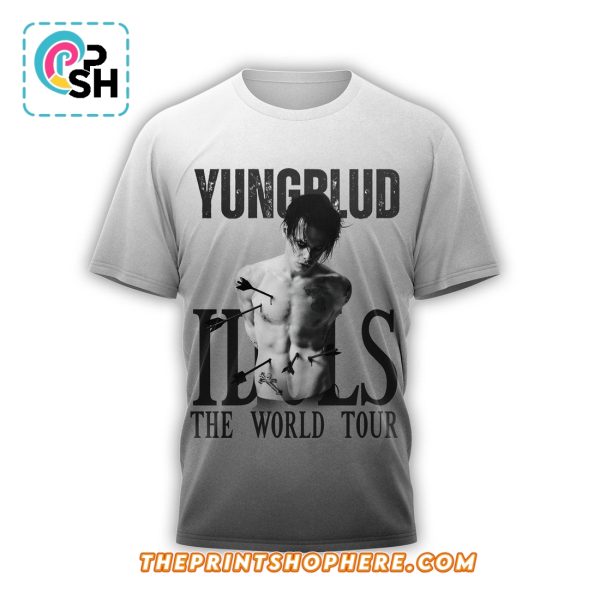 Yungblud Idols The World Tour 2025 Grey Shirt