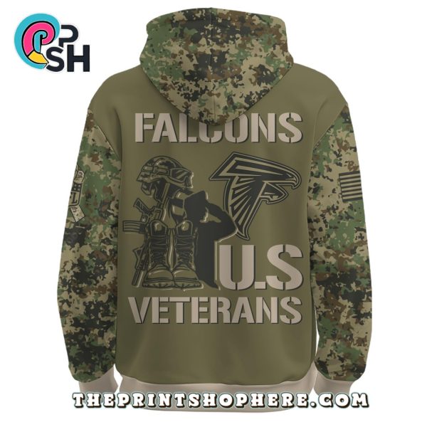 2025 Atlanta Falcons NFL Veteran Day Hoodie, Pants