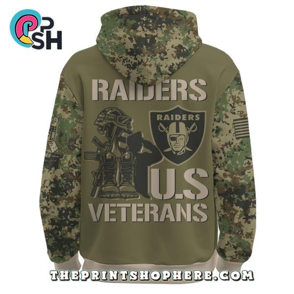 2025 Las Vegas Raiders NFL Veteran Day Hoodie, Pants