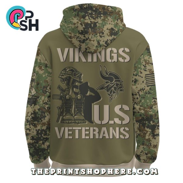 2025 Minnesota Vikings NFL Veteran Day Hoodie, Pants