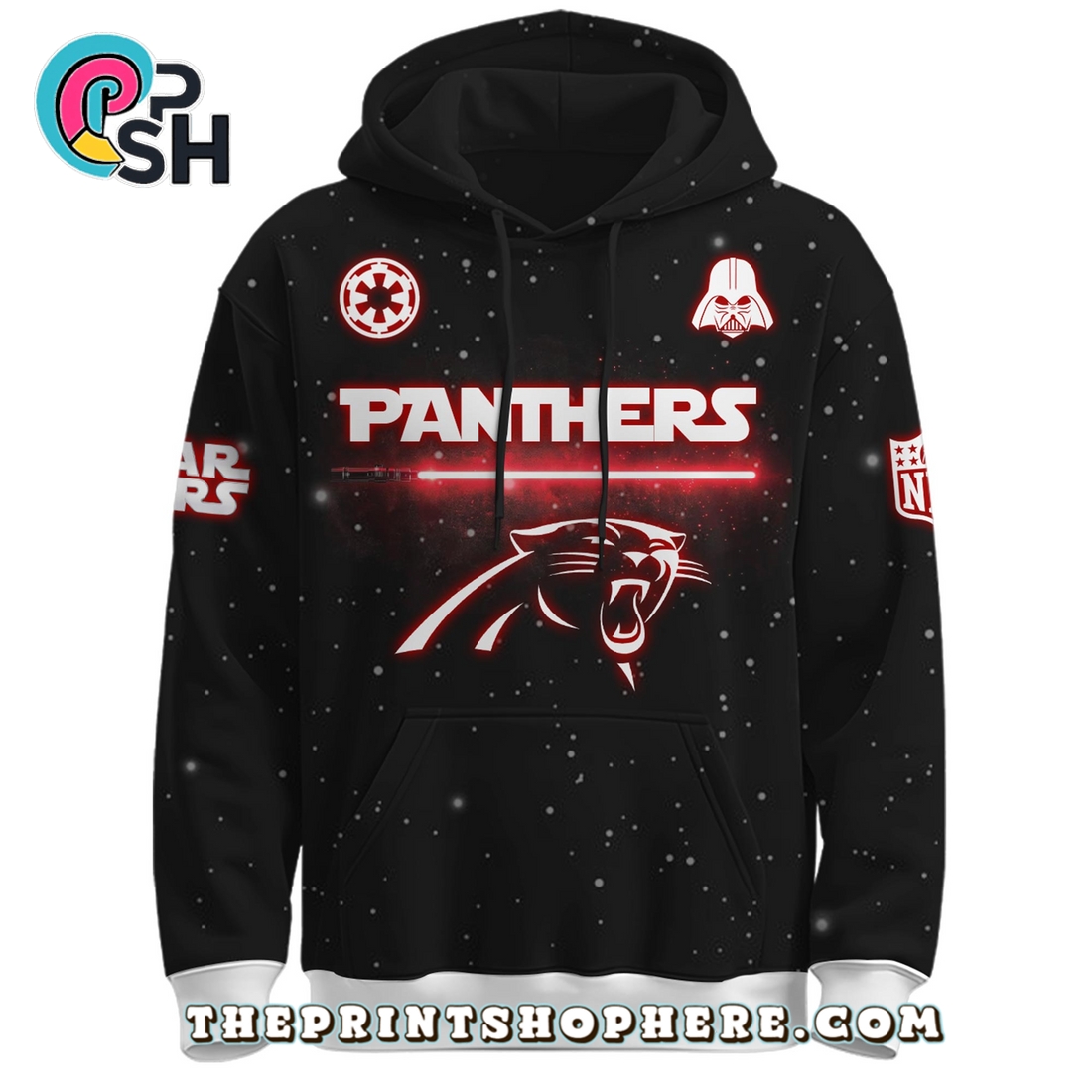 Carolina Panthers x Star Wars Apparel Hoodie, Long Pants Carolina Panthers x Star Wars Apparel Hoodie, Long Pants