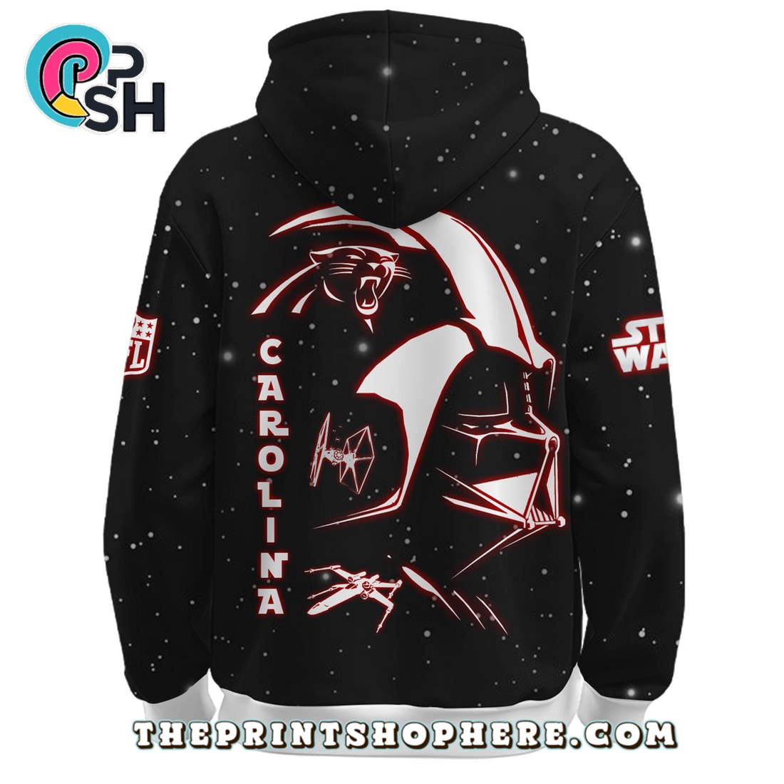 Carolina Panthers x Star Wars Apparel Hoodie, Long Pants Carolina Panthers x Star Wars Apparel Hoodie, Long Pants