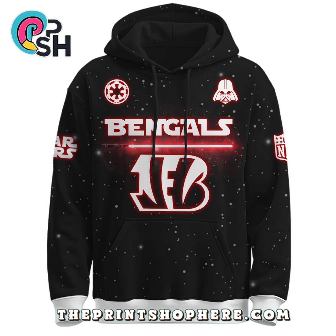 Cincinnati Bengals x Star Wars Apparel Hoodie, Long Pants Cincinnati Bengals x Star Wars Apparel Hoodie, Long Pants